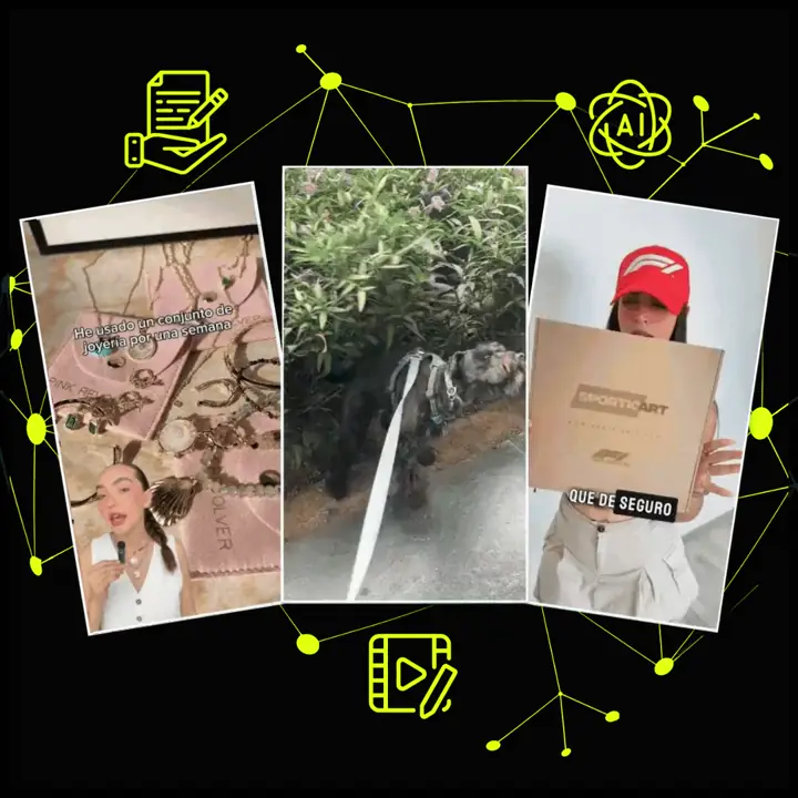 Ejemplos de videos UGC con creadores reales